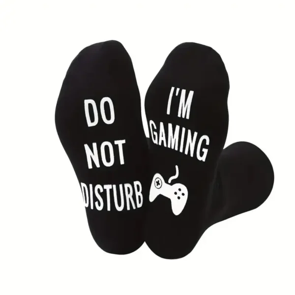 Gamer sock (Do not Disturb, I'm gaming/ long)