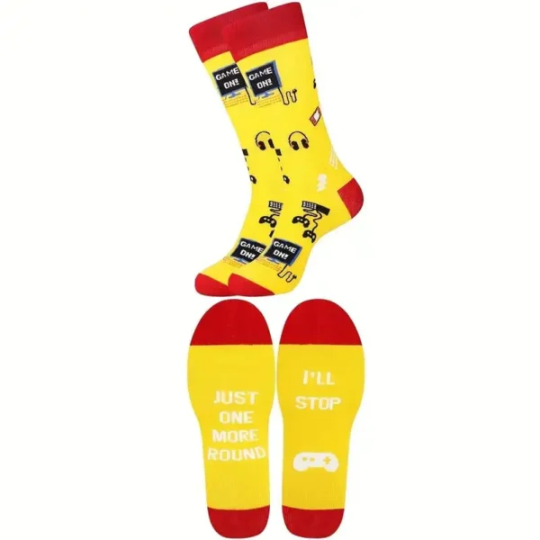 I'll stop, just one more round gamer sock