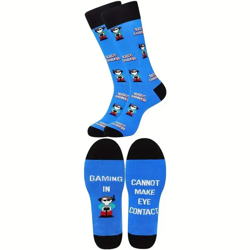 Cannot make eye contact gaming in”gamer sock”