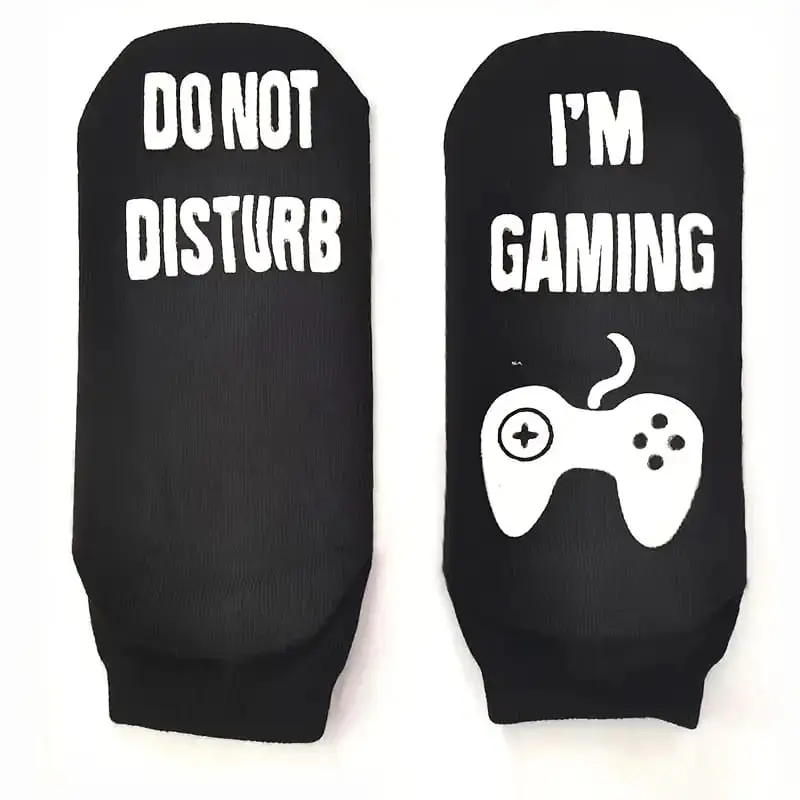 I’m Gaming Do Not Disturb gamer sock GLow edition