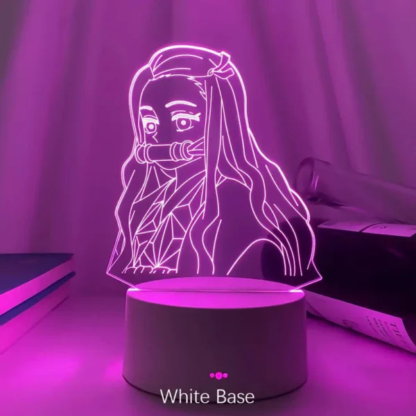 Nezuko Led Light Acrylic 3d Lamp