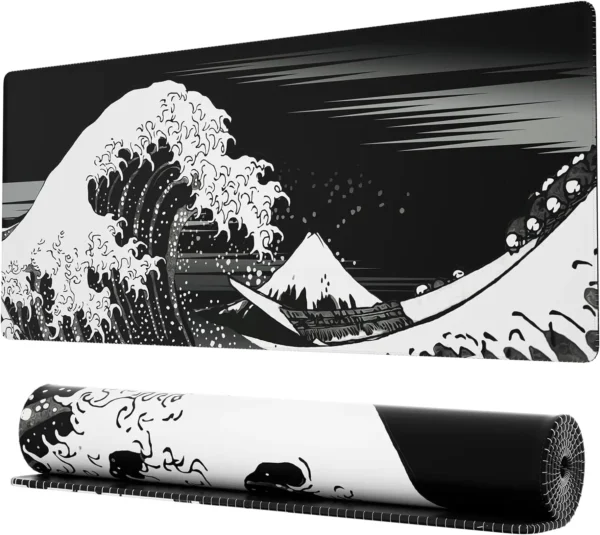 Anime Japanese Great Wave mousepad