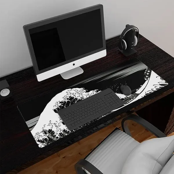 Anime Japanese Great Wave mousepad