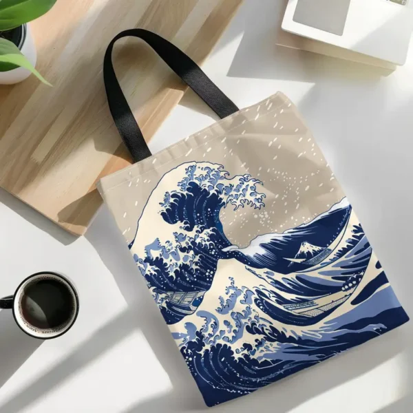 The Great Wave Off Kanagawa Japanese Art  tote bag