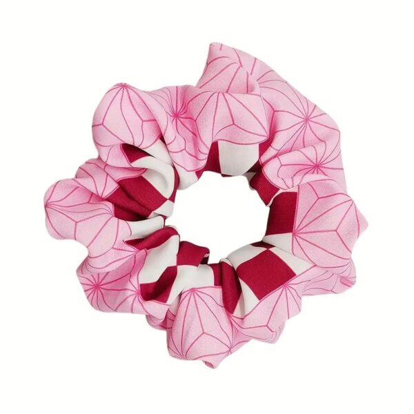 kamado nezuko Hair Scrunchie Elastic Hair Tie