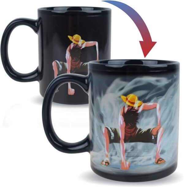 One Piece Luffy Changing Mug
