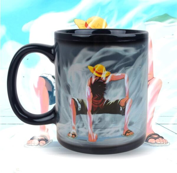 One Piece Luffy Changing Mug