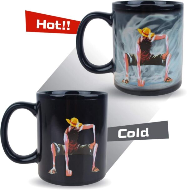 One Piece Luffy Changing Mug