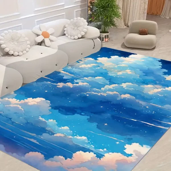 Blue Sky & White Clouds Rug