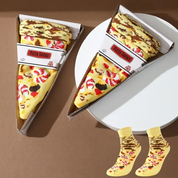 Pizza Pattern Socks