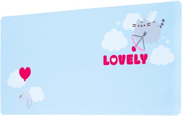 Pusheen Love blue mousepad