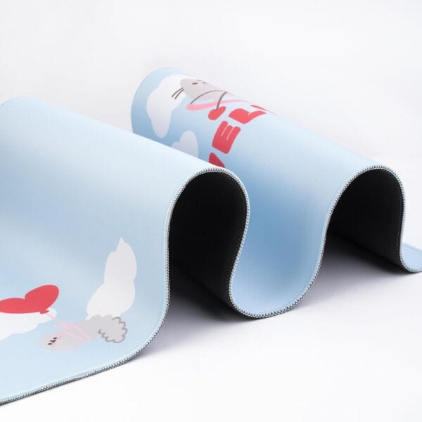 Pusheen Love blue mousepad