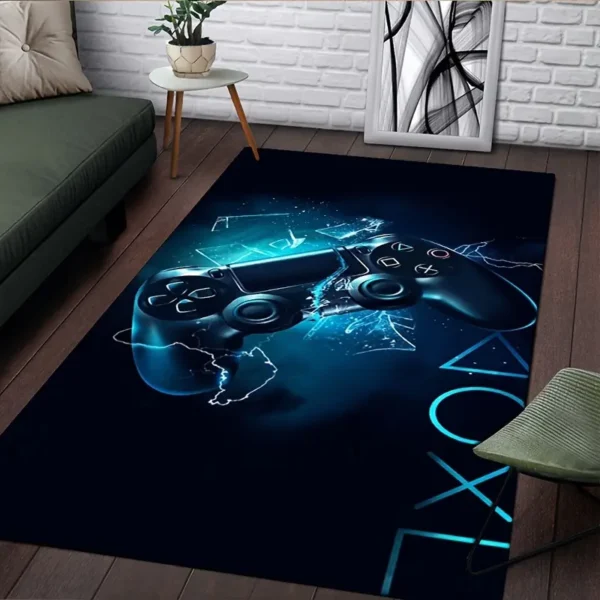 Crystal Velvet Game Controller  Rug