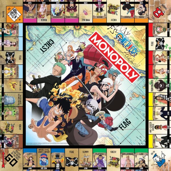 Monopoly: One Piece Edition Board Game