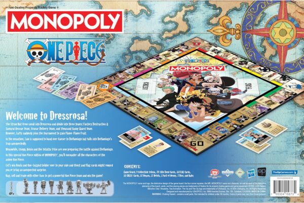 Monopoly: One Piece Edition Board Game