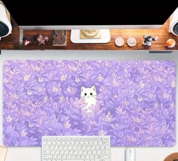 Purple Cat Mousepad
