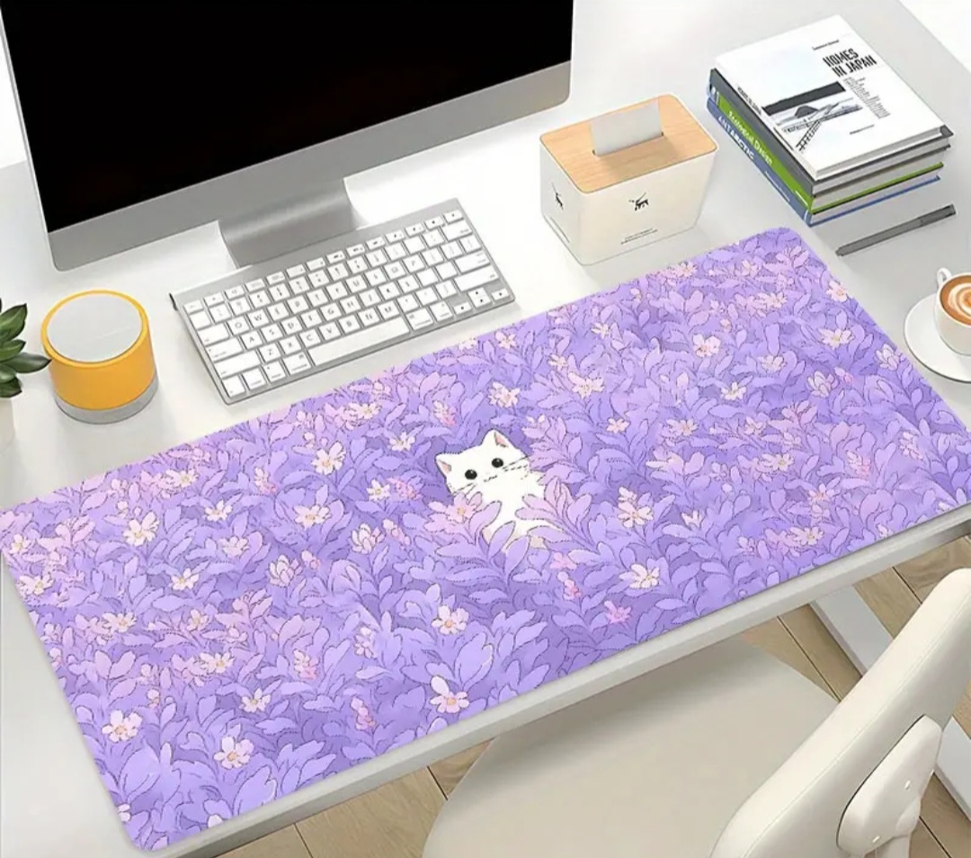 Purple Cat Mousepad