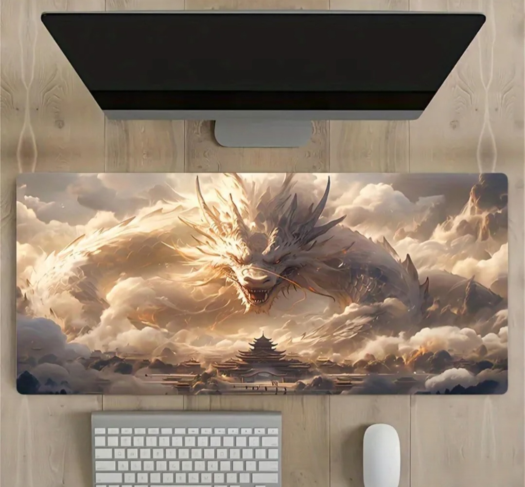 White Dragon Mousepad
