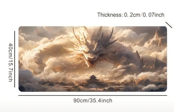 White Dragon Mousepad