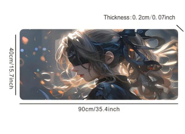 Anime Girl Mousepad