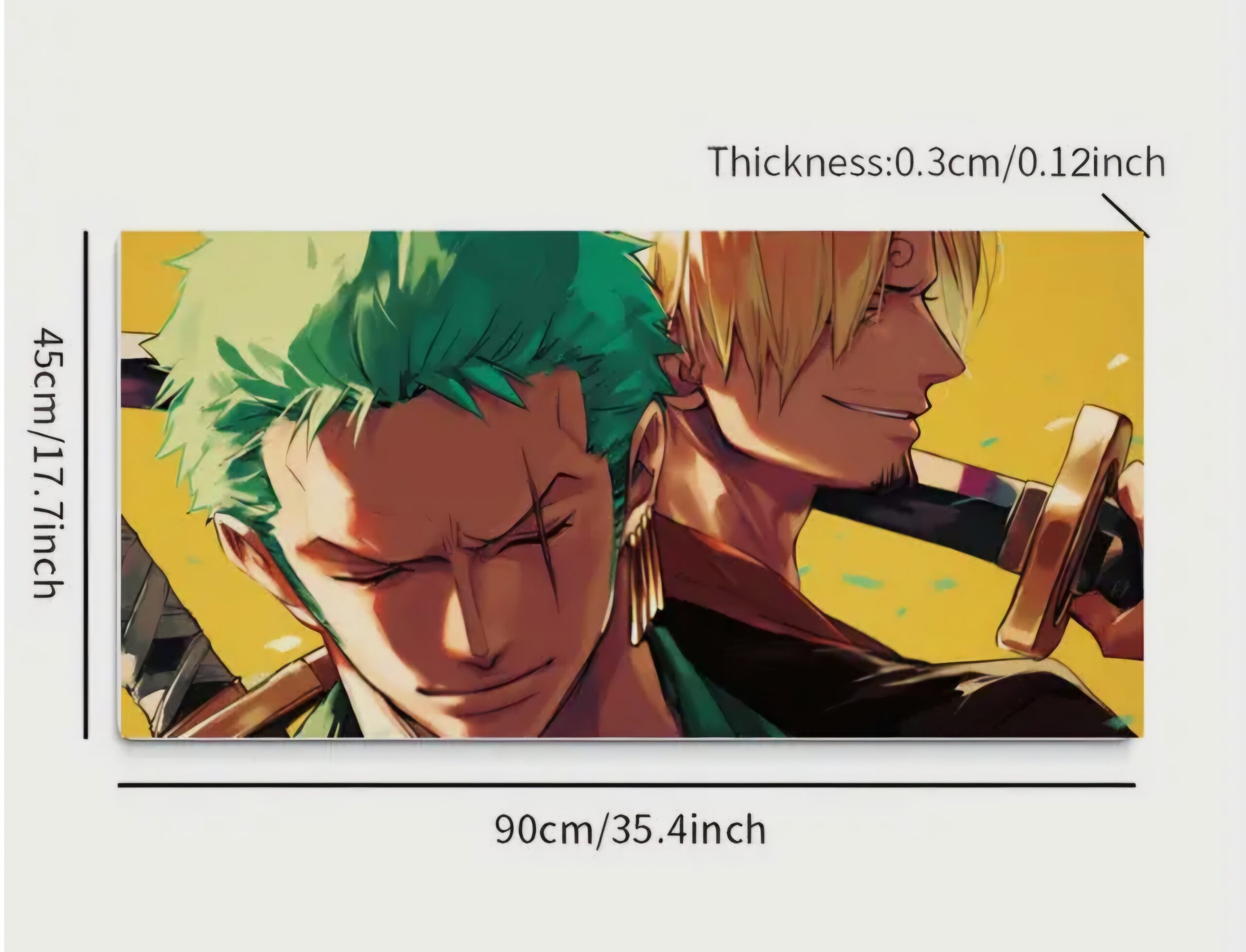 Zoro x Sanji Mousepad