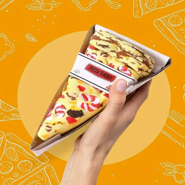 Pizza Pattern Socks