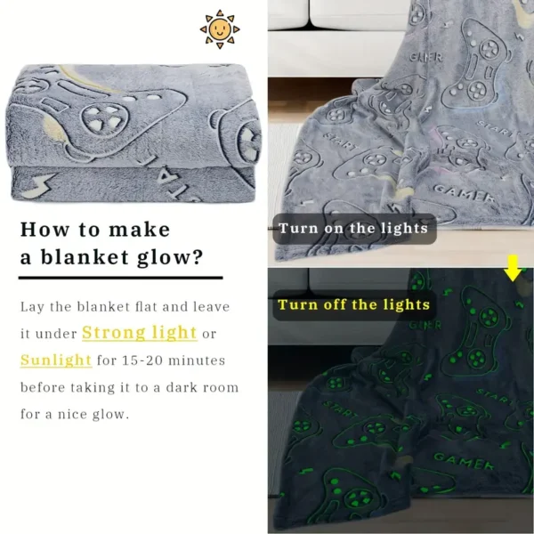 Game Controller Throw Blanket