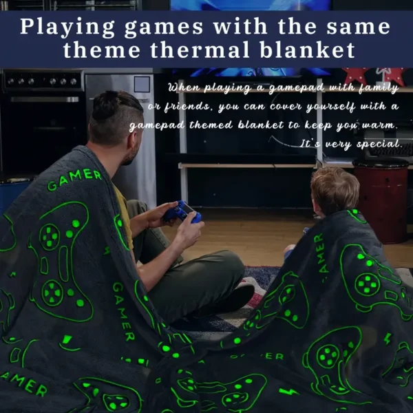 Game Controller Throw Blanket