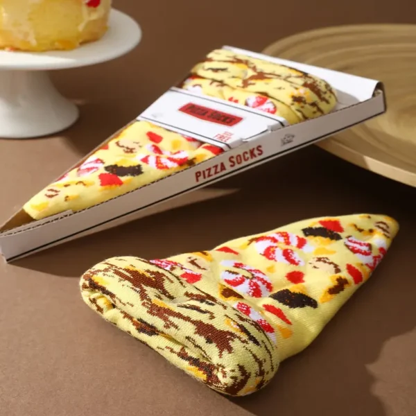Pizza Pattern Socks