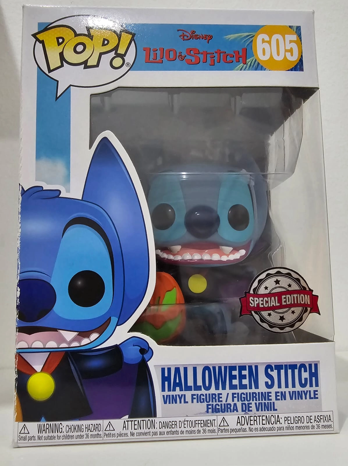 Disney Lilo and Stitch-Halloween Stitch special edition funko