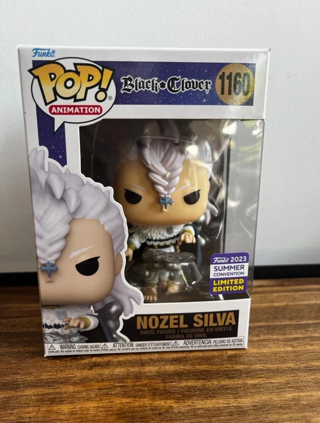 Black Clover Nozel Silva limited edition funko