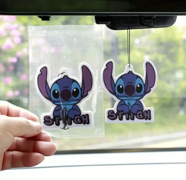 Stitch car air freshener
