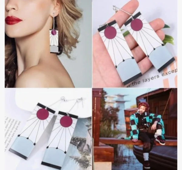 Kamado tanjiro earring
