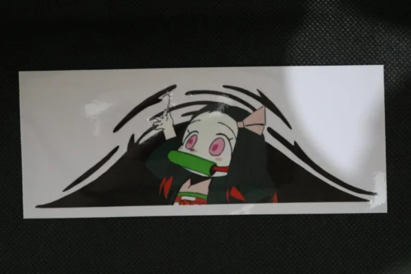 Nezuko Car Sticker