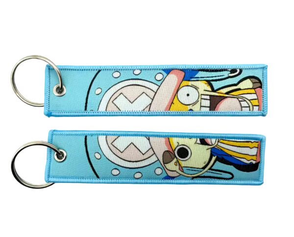 chopper blue keychain