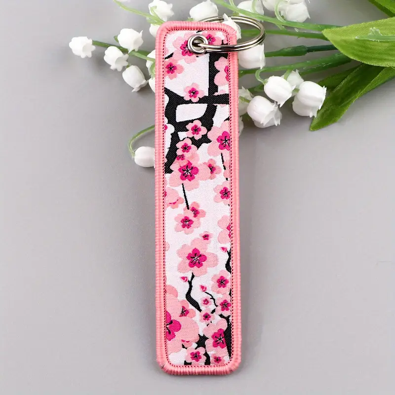 Sakura Flower Keychain
